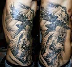 95 Awesome Angel Tattoos For Arm