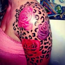 59 Leopard Wonderful Shoulder Tattoos