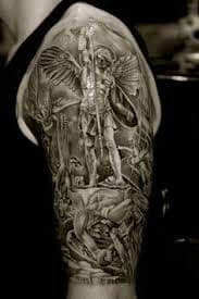 archangel michael tattoo black skinTikTok Search