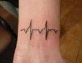 EKG Tattoo Meaning & Ideas | EKG Heart Tattoos and Designs