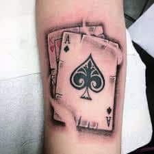 Top 87 Playing Card  Poker Tattoo Ideas 2021 Inspiration Guide  Card  tattoo Tattoos for guys Hand tattoos