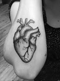 50 tattoo designs realistic heart real heart tattoo design love heart  tattoo inspiration anatomical  Love