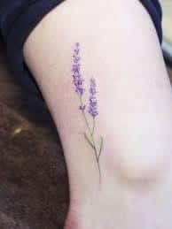 50 Best Lavender Tattoo Designs 2023 Flower Sprig