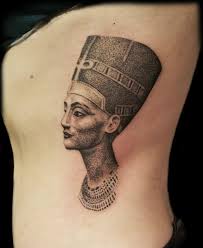 Tattooing Nefertiti on fake skin I worked super hard on this What do   TikTok