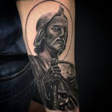 Tattoo uploaded by rbarbaart  San Judas tattoo  Tattoodo