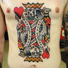 GENERIC Poker Heart Spade Club Diamond Jack Queen King Tattoo Stickers  Temporary Tattoos1 pc  Amazonin Beauty