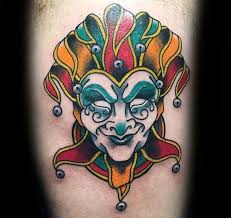 Jester Make up Tattoo  Outline by Thejesternamedjester on DeviantArt