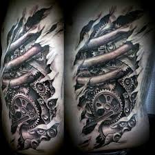 Realism Sand In The Gears Tattoo Idea  BlackInk